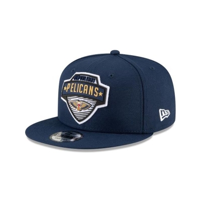 Blue New Orleans Pelicans Hat - New Era NBA Tip Off Edition 9FIFTY Snapback Caps USA2867341